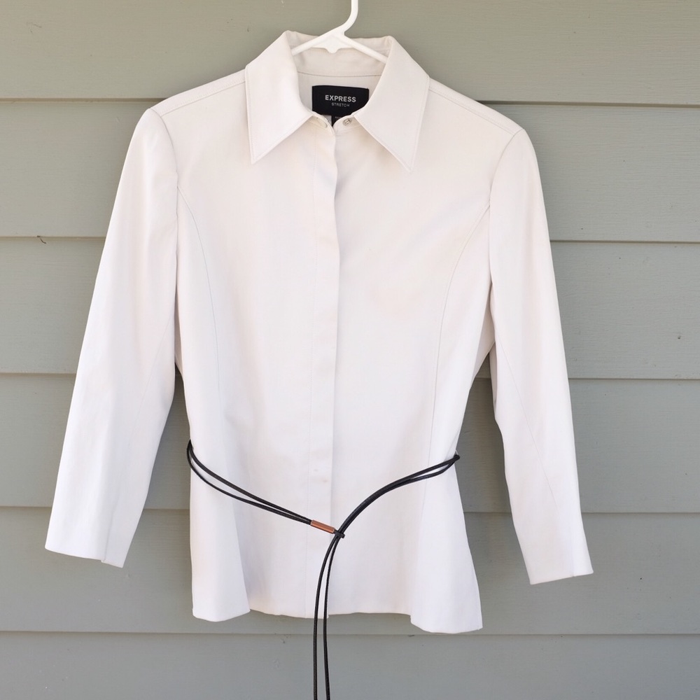 Express 3/4 Sleeve Blazer